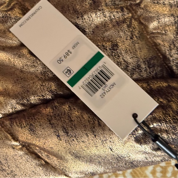 Calvin Klein Shimmering Gold Women's Vest - Picture 4 of 5